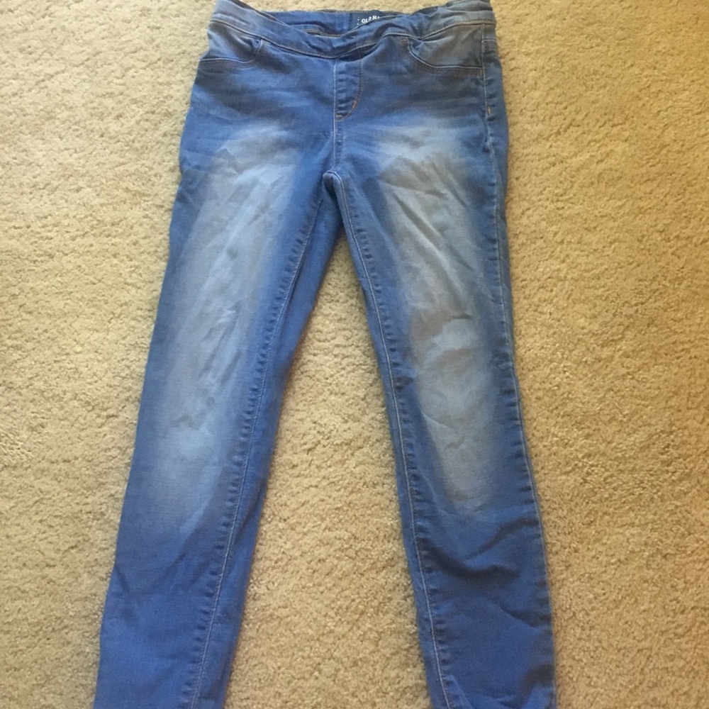 Old navy blue jeggings
